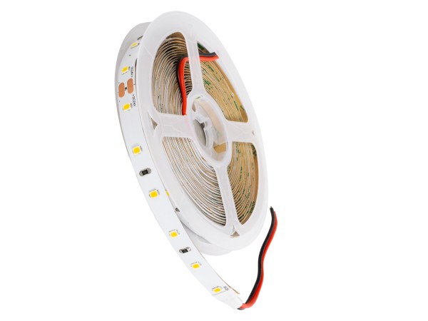 GLOBOSTAR® LILAC 70202 Ταινία LED 6W/m 540lm/m 120° DC 24V IP20 60 x SMD2835 Chip/m Θερμό Λευκό 2700K Dimmable - Sanan SMD Chip - Μ500 x Π0.8 x Υ0.1cm - Ρολό 5 Μέτρων - 5 Χρόνια Εγγύηση