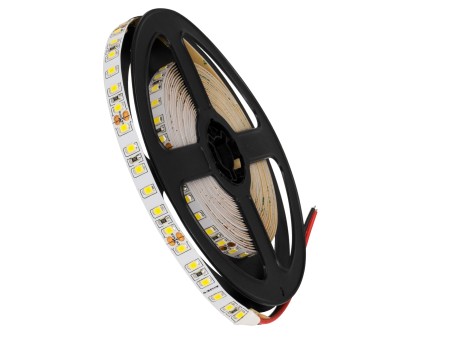 GLOBOSTAR® LUXA 70231 Ταινία LED 8W/m 960lm/m 120° DC 24V IP20 120 x SMD2835 Chip/m Φυσικό Λευκό 4500K Dimmable - Sanan SMD Chip - Μ500 x Π0.8 x Υ0.2cm - Ρολό 5 Μέτρων - 5 Χρόνια Εγγύηση