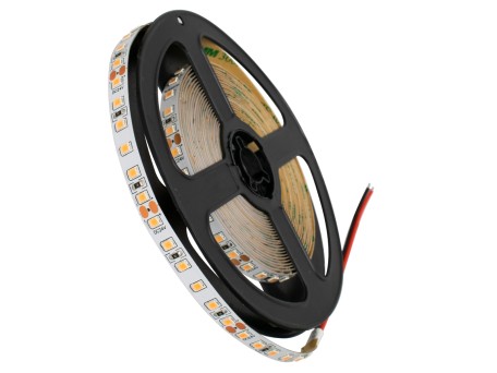 GLOBOSTAR® LUXA 70237 Ταινία LED 8W/m 640lm/m 120° DC 24V IP20 120 x SMD2835 Chip/m Ροζ Dimmable - Sanan SMD Chip - Μ500 x Π0.8 x Υ0.2cm - Ρολό 5 Μέτρων - 5 Χρόνια Εγγύηση
