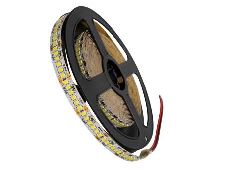 GLOBOSTAR® LUXA 70240 Ταινία LED 16W/m 2080lm/m 120° DC 24V IP20 240 x SMD2835 Chip/m Ψυχρό Λευκό 6000K Dimmable - Sanan SMD Chip - Μ500 x Π1 x Υ0.2cm - Ρολό 5 Μέτρων - 5 Χρόνια Εγγύηση