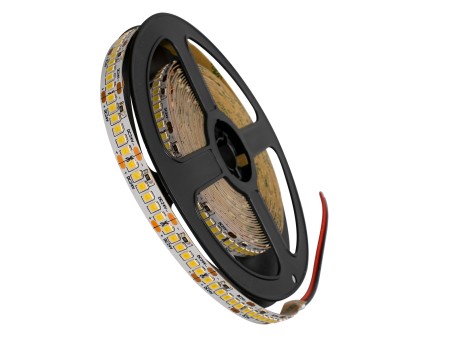 GLOBOSTAR® LUXA 70242 Ταινία LED 16W/m 1760lm/m 120° DC 24V IP20 240 x SMD2835 Chip/m Θερμό Λευκό 2700K Dimmable - Sanan SMD Chip - Μ500 x Π1 x Υ0.2cm - Ρολό 5 Μέτρων - 5 Χρόνια Εγγύηση