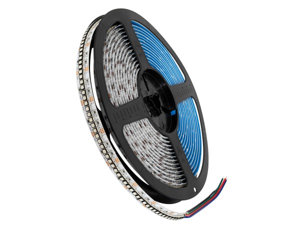 GLOBOSTAR® LUMAX 70268 Ταινία LED 30W/m 3300lm/m 120° DC 24V IP20 240 x SMD3535 Chip/m Πολύχρωμο RGB Dimmable - Sanan SMD Chip - M500 x Π1.5 x Υ0.2cm - Ρολό 5 Μέτρων - 5 Χρόνια Εγγύηση