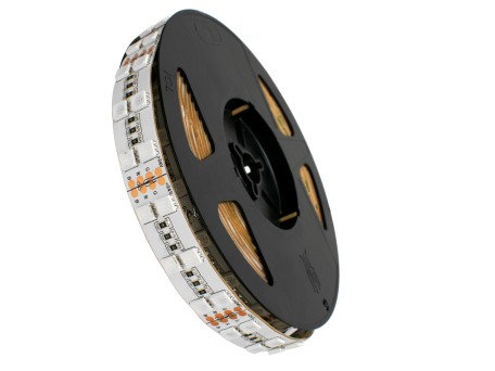 GLOBOSTAR® DUORA 70279 Ταινία LED 28.8W/m 1872lm/m 120° DC 24V IP20 120 x SMD5050 Chip/m Πολύχρωμο RGB Dimmable - Sanan SMD Chip - M500 x Π1.5 x Υ0.2cm - Ρολό 5 Μέτρων - 5 Χρόνια Εγγύηση