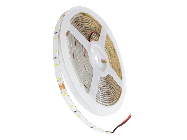 GLOBOSTAR® LILAC 70300 Ταινία LED 6W/m 660lm/m 120° DC 24V Αδιάβροχη IP65 60 x SMD2835 Chip/m Ψυχρό Λευκό 6000K Dimmable - Sanan SMD Chip - Μ500 x Π0.8 x Υ0.2cm - Ρολό 5 Μέτρων - 5 Χρόνια Εγγύηση