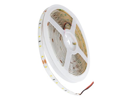 GLOBOSTAR® LILAC 70302 Ταινία LED 6W/m 540lm/m 120° DC 24V Αδιάβροχη IP65 60 x SMD2835 Chip/m Θερμό Λευκό 2700K Dimmable - Sanan SMD Chip - Μ500 x Π0.8 x Υ0.2cm - Ρολό 5 Μέτρων - 5 Χρόνια Εγγύηση
