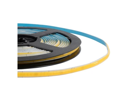 GLOBOSTAR® BEE 70356 Ταινία LED 9W/m 900lm/m 120° DC 24V IP20 384 x COB Chip/m Φυσικό Λευκό 4500K Dimmable - Sanan COB Chip - Μ500 x Π0.5 x Υ0.2cm - Ρολό 5 Μέτρων - 5 Χρόνια Εγγύηση