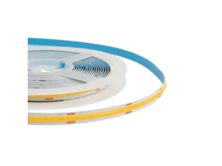 GLOBOSTAR® BEE 70360 Ταινία LED 8W/m 800lm/m 120° DC 24V IP20 320 x COB Chip/m Φυσικό Λευκό 4500K Dimmable - Sanan COB Chip - Μ500 x Π0.8 x Υ0.2cm - Ρολό 5 Μέτρων - 5 Χρόνια Εγγύηση