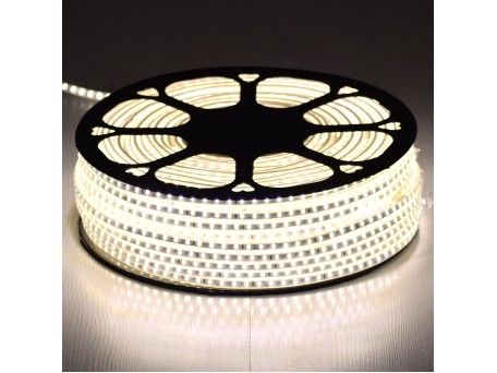 GLOBOSTAR® EPISLIM 70501 Ταινία LED 12W/m 1140lm/m 120° DC 220-240V Αδιάβροχη IP65 96 x SMD2835 Chip/m Φυσικό Λευκό 4500K Dimmable - Epistar SMD Chip - Μ100 x Π1 x Υ0.5cm - 3 Χρόνια Εγγύηση