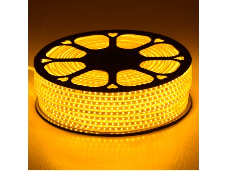 GLOBOSTAR® EPISLIM 70503 Ταινία LED 12W/m 1020lm/m 120° DC 220-240V Αδιάβροχη IP65 96 x SMD2835 Chip/m Ultra Θερμό Λευκό 2200K Dimmable - Epistar SMD Chip - Μ100 x Π1 x Υ0.5cm - 3 Χρόνια Εγγύηση