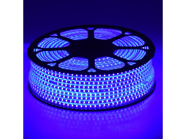 GLOBOSTAR® EPISLIM 70506 Ταινία LED 12W/m 780lm/m 120° DC 220-240V Αδιάβροχη IP65 96 x SMD2835 Chip/m Μπλε Dimmable - Epistar SMD Chip - Μ100 x Π1 x Υ0.5cm - 3 Χρόνια Εγγύηση