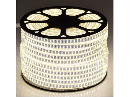 GLOBOSTAR® EPIWIDE 70511 Ταινία LED 24W/m 2280lm/m 120° DC 220-240V Αδιάβροχη IP65 180 x SMD2835 Chip/m Φυσικό Λευκό 4500K Dimmable - Epistar SMD Chip - M100 x Π1.6 x Υ0.7cm - 3 Χρόνια Εγγύηση