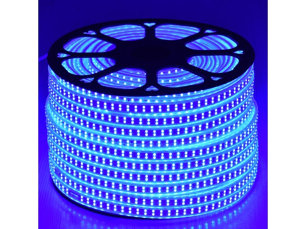 GLOBOSTAR® EPIWIDE 70516 Ταινία LED 24W/m 1560lm/m 120° DC 220-240V Αδιάβροχη IP65 180 x SMD2835 Chip/m Μπλε Dimmable - Epistar SMD Chip - M100 x Π1.6 x Υ0.7cm - 3 Χρόνια Εγγύηση