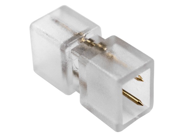 GloboStar® 70530 Σύνδεσμος I με Καρφάκια Slim Ταινίας Μονής Σειράς LED 2 Pin