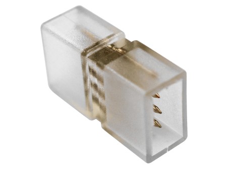 GloboStar® 70531 Σύνδεσμος I με Καρφάκια Slim Ταινίας Μονής Σειράς RGB LED 4 Pin