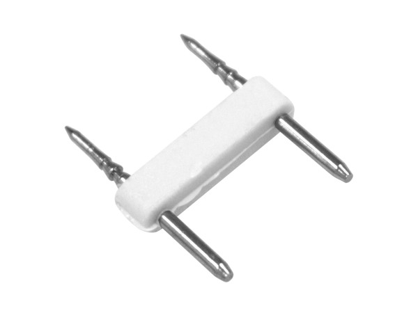 GLOBOSTAR® EPIWIDE-A 70544 Καρφάκι Σύνδεσης για Ταινία LED Αδιάβροχο IP65 - Λευκό - Μ2.2 x Π1.7 x Υ0.4cm