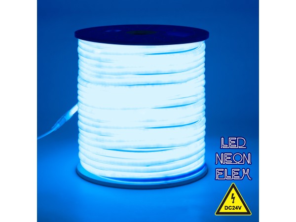 GLOBOSTAR® NEOTUBE 70585 Ταινία Neon Flex LED 12W/m 600lm/m 360° DC 24V Αδιάβροχο IP65 120 x SMD2835 Chip/m Μπλε Dimmable - Sanan SMD Chip - Μ100 x Π1.3 x Υ1.3cm - 3 Χρόνια Εγγύηση GLOBOSTAR® NEOTUBE 70585 Ταινία Neon Flex LED 12W/m 600lm/m 360° DC 24V Αδιάβροχο IP65 120 x SMD2835 Chip/m Μπλε Dimmable - Sanan SMD Chip - Μ100 x Π1.3 x Υ1.3cm - 3 Χρόνια Εγγύηση