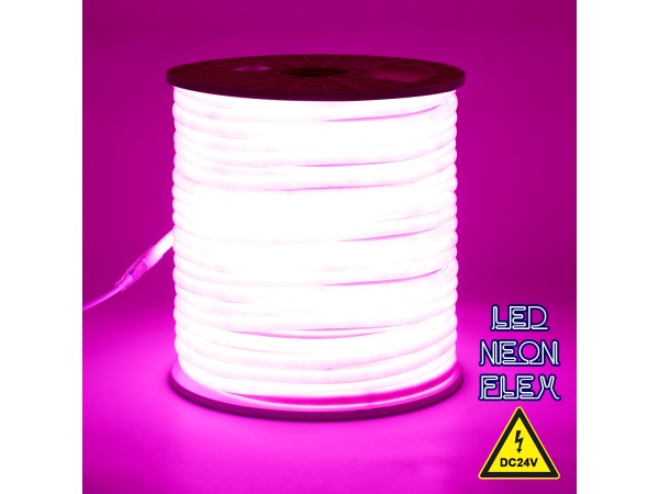 GLOBOSTAR® NEOTUBE 70587 Ταινία Neon Flex LED 12W/m 600lm/m 360° DC 24V Αδιάβροχο IP65 120 x SMD2835 Chip/m Ροζ Dimmable - Sanan SMD Chip - Μ100 x Π1.3 x Υ1.3cm - 3 Χρόνια Εγγύηση GLOBOSTAR® NEOTUBE 70587 Ταινία Neon Flex LED 12W/m 600lm/m 360° DC 24V Αδιάβροχο IP65 120 x SMD2835 Chip/m Ροζ Dimmable - Sanan SMD Chip - Μ100 x Π1.3 x Υ1.3cm - 3 Χρόνια Εγγύηση