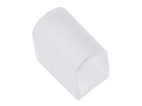 GloboStar® 70615 Τερματική Τάπα για OVALE 120° Degree Neon Flex LED DC 24V & DC 230V Αδιάβροχη IP68