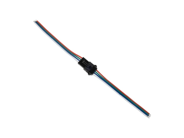 GLOBOSTAR® STRIPCON 70627 Ταχυσύνδεσμος για Ψηφιακή Ταινία LED 4 Pin IP20 - Πολύχρωμο - Μ10 x Π0.9 x Υ1.3cm