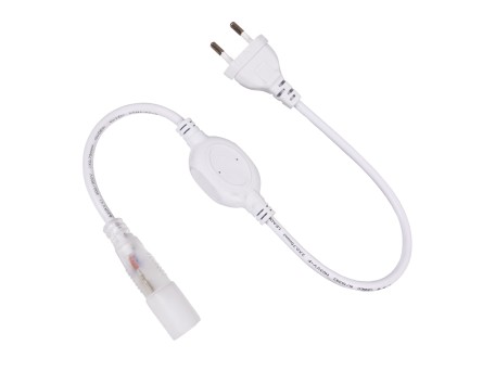 GloboStar® 70632 Μεταλλάκτης Τροφοδοσίας AC/DC 230V Αδιάβροχος IP68 για TUBE 360° Degree Neon Flex LED DC 230V 2 Pin Max 1500W - Έως 100 Μέτρα