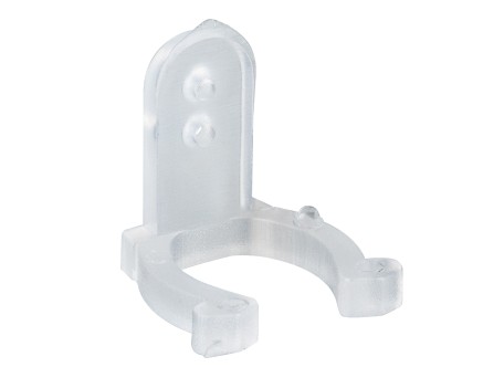 GloboStar® 70642 Πλαστική Βάση Στήριξης για όλες τις TUBE 360° Degree Neon Flex LED DC 24V & DC 230V