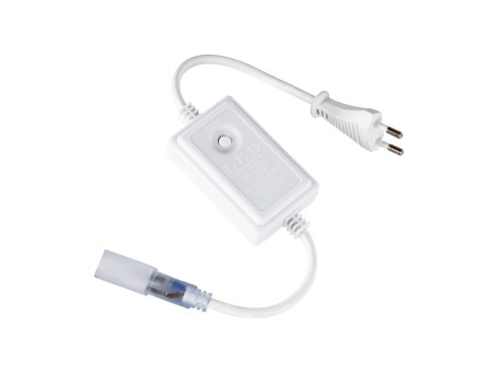 GloboStar® 70648 Controller Αδιάβροχος IP44 AC/DC 230V για έως 100 μέτρα Πολύχρωμου RGB Φωτοσωλήνα LED 8 Προγραμμάτων