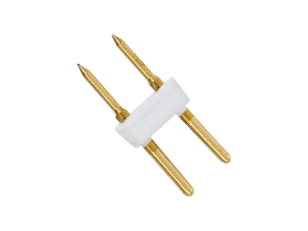 GLOBOSTAR® EPISLIM-A 70524 Καρφάκι Σύνδεσης για Ταινία LED Αδιάβροχο IP65 - Λευκό - Μ2.2 x Π1 x Υ0.4cm