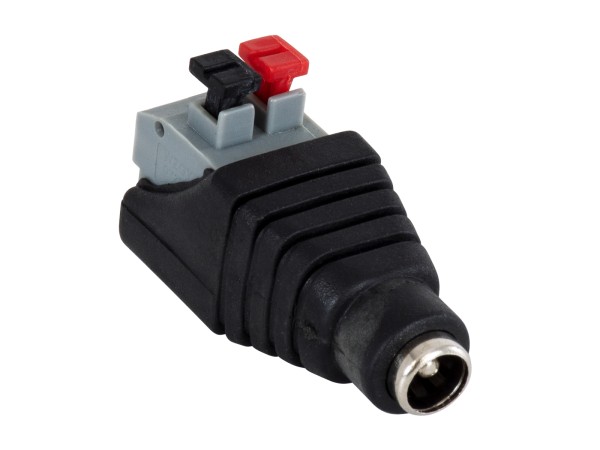 GLOBOSTAR® STRIPDC 70678 Ταχυσύνδεσμος DC Jack 5.5x2.1mm Θηλυκός σε Πατητή Κλέμα IP20 - Μαύρο - Μ4.1 x Π1.5 x Υ2cm GLOBOSTAR® STRIPDC 70678 Ταχυσύνδεσμος DC Jack 5.5x2.1mm Θηλυκός σε Πατητή Κλέμα IP20 - Μαύρο - Μ4.1 x Π1.5 x Υ2cm