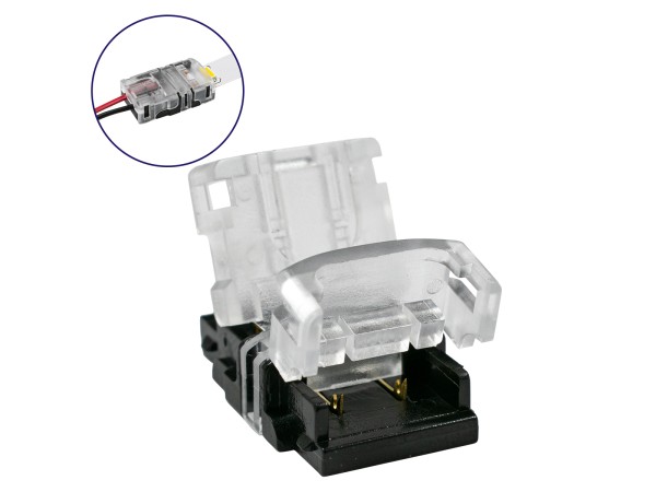 GLOBOSTAR® STRIPCON 70718 Ταχυσύνδεσμος για Μονόχρωμη Ταινία LED 10mm σε 2 Καλώδια IP20 - Διάφανο - Μ1.5 x Π2.4 x Υ0.8cm GLOBOSTAR® STRIPCON 70718 Ταχυσύνδεσμος για Μονόχρωμη Ταινία LED 10mm σε 2 Καλώδια IP20 - Διάφανο - Μ1.5 x Π2.4 x Υ0.8cm