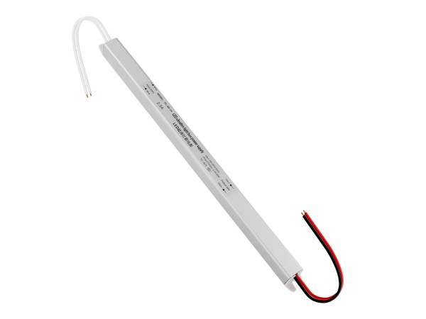 GLOBOSTAR® LUMISLIM 73013 Τροφοδοτικό/Μετασχηματιστής PELV 60W 2.5A DC 24V IP20 - AC 220-240V σε DC 24V - Μ31 x Π1.8 x Υ1.8cm - 3 Χρόνια Εγγύηση