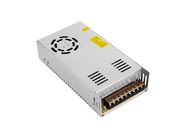 GLOBOSTAR® LUMIVOLT 73022 Τροφοδοτικό/Μετασχηματιστής PELV 350W 70A DC 5V IP20 - AC 220-240V σε DC 5V / Ρυθμιζόμενo από DC 4V έως DC 6V - Μ21.5 x Π11.5 x Υ5cm - 3 Χρόνια Εγγύηση