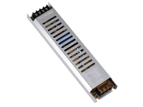 GloboStar® 73026 Μεταλλικό Τροφοδοτικό PELV Ultra Slim για Προϊόντα LED 120W 10A - AC 220-240V σε DC 12V - IP20 L22.5 x W5.4 x H2.1cm - 3 Χρόνια Εγγύηση