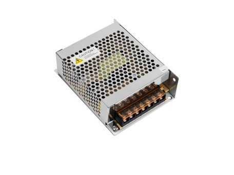 GLOBOSTAR® LUMIVOLT 73034 Τροφοδοτικό/Μετασχηματιστής PELV 120W 10A DC 12V IP20 - AC 220-240V σε DC 12V / Ρυθμιζόμενo από DC 10.8V έως DC 13.2V - Μ13 x Π10 x Υ4cm - 3 Χρόνια Εγγύηση