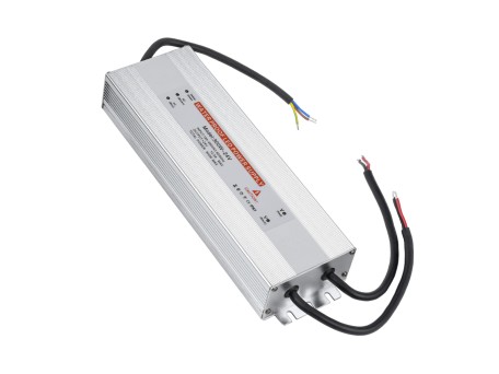 GloboStar® 73065 Μεταλλικό Τροφοδοτικό SELV για Προϊόντα LED 300W 12.5A - AC 220-240V σε DC 24V - Αδιάβροχο IP67 Μ24.5 x Π7.5 x Υ4cm - 3 Years Warranty