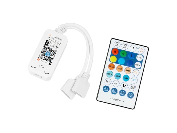 GloboStar® 73430 Ασύρματος Smart Home Wi-Fi LED RGBW + WW Controller με Χειριστήριο RF DC 9-28V Max 100W Μ5.5xΠ3xΥ2 GloboStar® 73430 Ασύρματος Smart Home Wi-Fi LED RGBW + WW Controller με Χειριστήριο RF DC 9-28V Max 100W Μ5.5xΠ3xΥ2