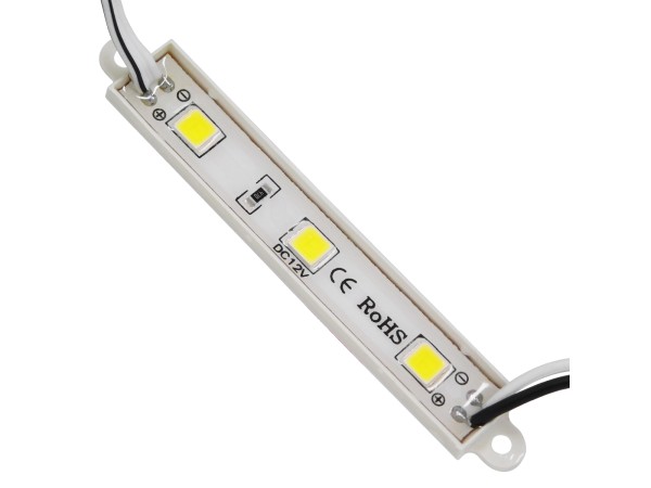 GLOBOSTAR® MODULARI 73701 Module LED 0.8W 80lm 120° DC 12V Αδιάβροχο IP66 3 x SMD5050 Chip Ψυχρό Λευκό 6000K Dimmable - Μ8.7 x Π1.3 x Υ0.5cm - Πακέτο 20 Τεμαχίων - 3 Χρόνια Εγγύηση GLOBOSTAR® MODULARI 73701 Module LED 0.8W 80lm 120° DC 12V Αδιάβροχο IP66 3 x SMD5050 Chip Ψυχρό Λευκό 6000K Dimmable - Μ8.7 x Π1.3 x Υ0.5cm - Πακέτο 20 Τεμαχίων - 3 Χρόνια Εγγύηση