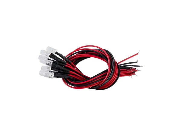 GloboStar® DIODE-LED 73732 Χαμηλής Ισχύος Δίοδος LED 0.3W DC 12V - Φ0.5 x Υ1cm - Κόκκινο - Dimmable - Συσκευασία 10 Τεμαχίων - 2 Χρόνια Εγγύηση