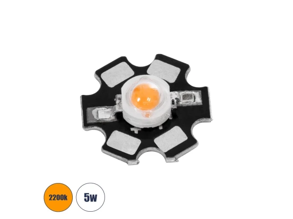 GLOBOSTAR® STARCHIP 73757 High Power Star LED 5W 160-180lm 180° DC 2.0-3.4V 700-1000mA IP20 Ultra Θερμό Λευκό 2200K Dimmable - Sanan Chip - Μ2 x Π2 x Υ0.6cm - 2 Χρόνια Εγγύηση GLOBOSTAR® STARCHIP 73757 High Power Star LED 5W 160-180lm 180° DC 2.0-3.4V 700-1000mA IP20 Ultra Θερμό Λευκό 2200K Dimmable - Sanan Chip - Μ2 x Π2 x Υ0.6cm - 2 Χρόνια Εγγύηση