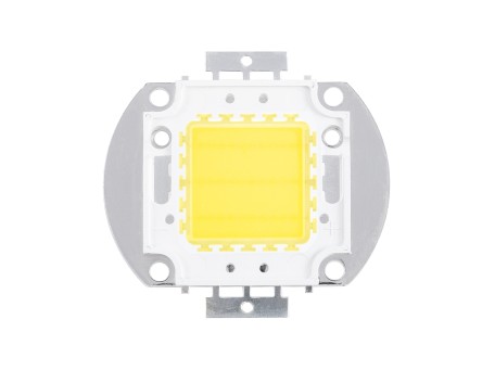 GLOBOSTAR® COBCHIP 73761 Cob LED 30W 3000lm 120° DC 28-32V IP20 Ψυχρό Λευκό 6000K Dimmable - Bridgelux COB Chip - Μ5.5 x Π5.2 x Υ0.6cm - 2 Χρόνια Εγγύηση