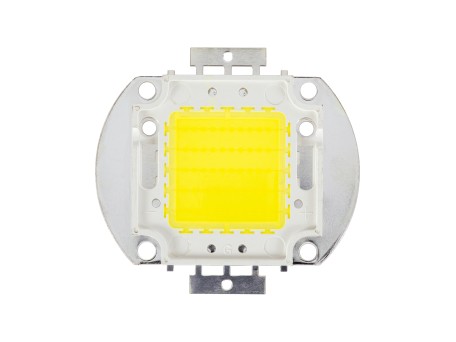 GLOBOSTAR® COBCHIP 73762 Cob LED 50W 5000lm 120° DC 28-32V IP20 Ψυχρό Λευκό 6000K Dimmable - Bridgelux COB Chip - Μ5.6 x Π5.2 x Υ0.6cm - 2 Χρόνια Εγγύηση
