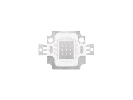 GloboStar® 73772 Υψηλής Ισχύος LED COB BRIDGELUX 10W 500lm DC 10-12V - M2.9 x P2 x Y0.3cm - Μπλε - 2 Χρόνια Εγγύηση