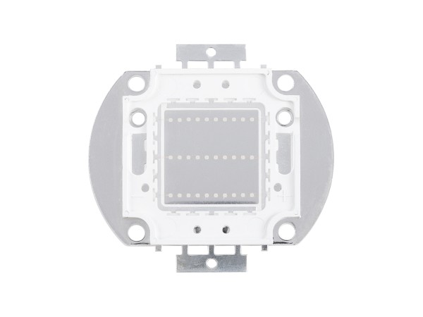GloboStar® 73773 Υψηλής Ισχύος LED COB BRIDGELUX 30W 1500lm DC 28-32V - Μ5.5 x Π5.2 x Υ0.4cm - Μπλε - 2 Χρόνια Εγγύηση