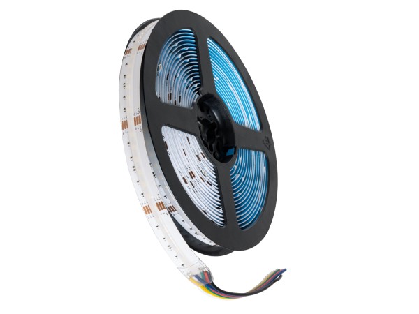 GLOBOSTAR® BEE 75589 Ταινία LED 18W/m 1980lm/m 120° DC 24V IP20 840 x COB Chip/m Πολύχρωμο RGBW+WW Dimmable - Sanan COB Chip - Μ500 x Π1.2 x Υ0.2cm - Ρολό 5 Μέτρων - 5 Χρόνια Εγγύηση