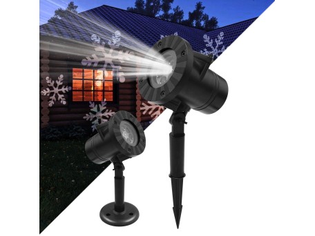 GloboStar® 75599 Προβολάκι Κήπου Καρφωτό - Δαπέδου Epistar LED 6W 300lm 60° AC 230V Αδιάβροχο IP44 RGB με 12 Διαφορετικά Σχέδια Φωτισμού