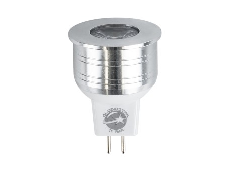 GloboStar® 76004 Σποτ LED GU5.3 MR11 4W 240lm 35° DC 12-24V IP20 Φ3.5 x Υ5cm Πράσινο - 1 Χρόνο Εγγύηση