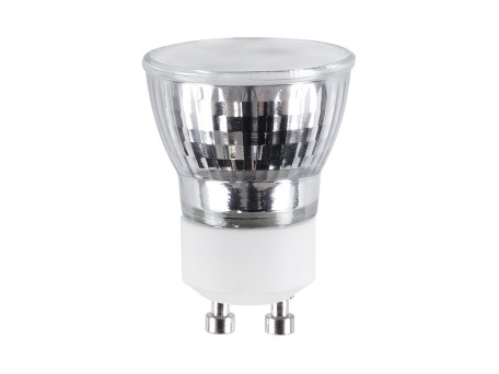 GloboStar® 76006 Σποτ LED GU10 MR11 4W 400lm 120° AC 220-240V με Λευκό Γαλακτερό Γυαλί Ψυχρό Λευκό 6000K - 2 Χρόνια Εγγύηση