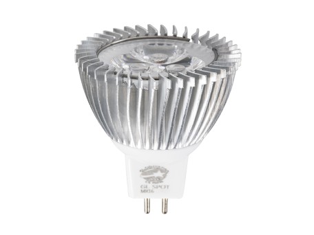 GLOBOSTAR® TRIBOO 76021 Σποτ GU5.3 MR16 LED 3W 280lm 30° DC 12V IP20 Φυσικό Λευκό 4500K - Μ5 x Π5 x Υ5.2cm - 3 Χρόνια Εγγύηση