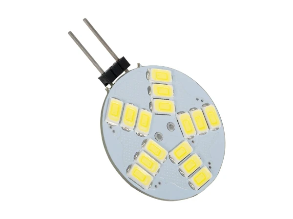 GLOBOSTAR® G4SIDE 76100 Λάμπα G4 LED 4.5W 450lm 120° DC 12-24V IP20 Ψυχρό Λευκό 6000K Dimmable - Sanan SMD Chip - Side Pin - Μ3 x Π3 x Υ0.5cm - 2 Χρόνια Εγγύηση GLOBOSTAR® G4SIDE 76100 Λάμπα G4 LED 4.5W 450lm 120° DC 12-24V IP20 Ψυχρό Λευκό 6000K Dimmable - Sanan SMD Chip - Side Pin - Μ3 x Π3 x Υ0.5cm - 2 Χρόνια Εγγύηση