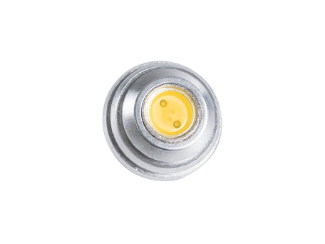 GLOBOSTAR® G4BACK 76113 Λάμπα G4 LED 2W 190lm 120° DC 12V IP20 Θερμό Λευκό 2700K Dimmable - Sanan COB Chip - Back Pin - Μ2.5 x Π2.5 x Υ0.9cm - 2 Χρόνια Εγγύηση