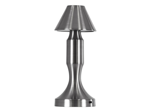 GloboStar® LUNNA 76478 Επαναφορτιζόμενο Επιτραπέζιο Φωτιστικό Πορτατίφ LED 1.5W 105lm 120° DC 5V IP44 CCT Ultra Θερμό 1500K - Φυσικό Λευκό 4500K - Ψυχρό Λευκό 6000K Dimmable Ασημί Πλαστικό - Μ9 x Π9 x Υ23cm - 2 Χρόνια Εγγύηση GloboStar® LUNNA 76478 Επαναφορτιζόμενο Επιτραπέζιο Φωτιστικό Πορτατίφ LED 1.5W 105lm 120° DC 5V IP44 CCT Ultra Θερμό 1500K - Φυσικό Λευκό 4500K - Ψυχρό Λευκό 6000K Dimmable Ασημί Πλαστικό - Μ9 x Π9 x Υ23cm - 2 Χρόνια Εγγύηση